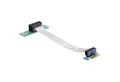 Produktbild: Delock DeLOCK Riser Karte PCI Express x1 > x1 mit Computer-Adapter