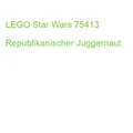 Produktbild: LEGO Star Wars 75413 Republikanischer Juggernaut (5702017817637)