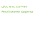 Produktbild: LEGO 75413 Star Wars Republikanischer Juggernaut (5702017817637)
