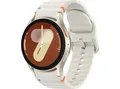 Produktbild: SAMSUNG Galaxy Watch7 BT 40 mm Smartwatches Aluminium Nitrilkautschuk Cream