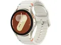 Produktbild: Samsung Galaxy Watch7 BT 40 mm Cream Smartwatch AMOLED GPS Wear OS Aluminium