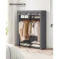 Produktbild: SONGMICS Kleiderschrank, Garderobe mit Kleiderstangen, Aufbewahrung für Kleidung, Stoffschrank, Kleiderständer