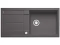 Produktbild: BLANCO METRA XL 6 S | Granitspüle aus SILGRANIT felsgrau | Einbauart: Einbau von Oben | reversibel | für 60 cm breite Unterschränke | Großes Becken | Reinigungsfreundliche Öberfläche