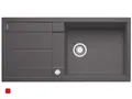 Produktbild: Blanco Metra XL 6 S Felsgrau Spüle Granit-Spülbecken Grau Küchenspüle Einbau