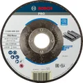 Produktbild: Bosch 1x PRO Metal Longlife Schleifscheibe für kleine Winkelschleifer und 22,23‑mm-Bohrung (für Stahl, Ø 125 mm, Professional Zubehör Kleiner Winkelschleifer)