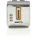 Produktbild: Nedis Toaster - Soft Touch Serie - 2 Brotscheiben - 2 Steckplätze - Bräunungsstufen: 6 - Auftaufunktion - Weiss