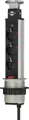 Produktbild: Brennenstuhl 1396200003 Power extension 2 m 3 AC  outlet(s) Aluminum, Black ~E~