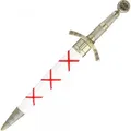 Produktbild: Fantasiedolch Templer inklusive Scheide