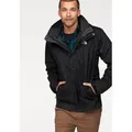 Produktbild: The North Face 3-in-1-Funktionsjacke EVOLVE II TRICLIMATE (Set) wasserdicht, windabweisend, atmungsaktiv, schnell trocknend schwarz S (36/38)