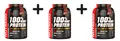 Produktbild: 3 x Nutrend 100% Whey Protein, Chocolate Cocoa - 2250g (37,04 EUR/kg)