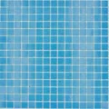 Produktbild: Glasmosaik blau glänzend Küche Wand Bad Fliesenspiegel 200-A14-N | 1 Mosaikmatte