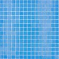 Produktbild: Glasmosaik blau glänzend Küche Wand Bad Fliesenspiegel 200-A14-N | 1 Mosaikmatte