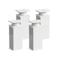 Produktbild: Möbelfüße MFV1, 4er Set, Höhe 60 mm, höhenverstellbar, Vierkantprofil 40 x 40...