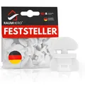 Produktbild: Gardinenstopper für Schiene 16X Stopper - Universal Gardinen Feststeller - Vo...
