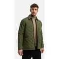 Produktbild: Indicode Steppjacke Herren INDram Herrenjacke Daunen-Optik Leichte Steppjacke mit Cordkragen und Druckknöpfen grün M (48)