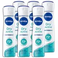 Produktbild: 6 er Pack NIVEA Deo Spray dry active Anti-Transpirant Deodorant 6 x 150 ml