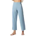Produktbild: Skiny Loungehose Damen Hose lang Night In Mix & Match (Stück, 1-tlg) Feuchtigkeitsregulierend, elastischer Bund, comfort fit, Uni blau 38