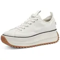 Produktbild: Tamaris Plateausneaker, Freizeitschuh, Halbschuh, Schnürschuh in veganer Verarbeitung weiß 40 EU