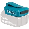 Produktbild: Makita ADP05 USB-Ladeadapter für alle 14,4 - 18 Volt Akkus 2x USB-A Anschluss