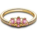 Produktbild: PANDORA Disney Damenring Rapunzels Krone, vergoldet, Zirkonia - Gold - 50