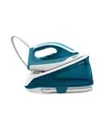 Produktbild: TEFAL Express Essential Dampfbügeleisen mit automatischer Abschaltung Grundplatte: Ceramic Xpress Glide 2200 W White/Turquoise (SV 6115)