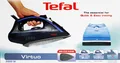 Produktbild: Tefal FV1713E0 Virtuo Dampfbügeleisen 1800W blau