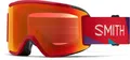 Produktbild: SMITH SQUAD S Schneebrille 2025 crimson a-maze-zing/chromapop everyday red mirror