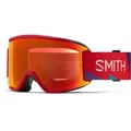 Produktbild: SMITH SQUAD S Schneebrille 2025 crimson a-maze-zing/chromapop everyday red mirror