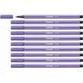 Produktbild: Filzstifte Stabilo Pen 68 Violett [10 Stücke]