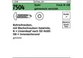 Produktbild: Reyher Bohrschraube DIN 7504 m.Innensechsrund N 4,8 x 25 -T25 Stahl galvanisc...