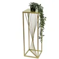 Produktbild: DanDiBo Blumenhocker, Gold, Metall, 24x70x24 cm, Wohnzimmer, Wohnzimmertische, Blumenständer