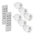 Produktbild: Funksteckdosen mit Fernbedienung3680 Watt FunksteckdoseProgrammierbar Schaltb...