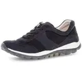 Produktbild: rollingsoft Sneaker, Freizeitschuh, Halbschuh, Schnürer mit Logo an der Ferse blau 39 EU
