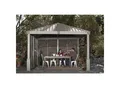 Produktbild: Sojag Aluminium Pavillon Nanda 12x12 Champagner/Taupe