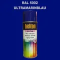 Produktbild: BeltonKwasny RAL 5002 Ultramarinblau Spraydose 400ml glänzend Farbspray Autolack
