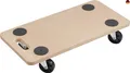Produktbild: Metafranc Transportroller 590 x 290 mm - 200 kg Tragkraft - MDF-Platte -