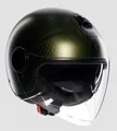 Produktbild: Helm Jet AGV Eteres E2206 Andora Matt Grün Schwarz Matt Größe M