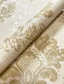 Produktbild: Newroom Design Tapete Beige Vliestapete Ornament - Barocktapete Barock Creme Braun Prunk Glamour inkl. Tapezier-Ratgeber, Kanje