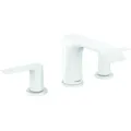 Produktbild: hansgrohe Vivenis, 3-Loch Waschtischarmatur 90 mit Zugstangen-Ablaufgarnitur, Ausladung 150 mm, 75033700, Farbe: weiss matt