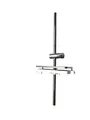 Produktbild: Duschstange aus Edelstahl Görbach 70 cm
