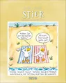 Produktbild: Stier 2026: Sternzeichenkalender-Cartoonkalender als Wandkalender im Format 19 x 24 cm.