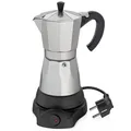 Produktbild: CILIO Espressokocher 6 Tassen Aluminium elektrisch 480 W Ø11,5cm