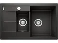 Produktbild: Blanco Metra 6 S Compact Schwarz - 525 925 Granitspüle