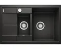 Produktbild: Spüle Blanco METRA 6 S Compact 780 x 500 mm schwarz 525925