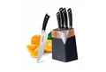 Produktbild: BEM Messerblock Master Chef - Messerset Küchenmesser Set (6tlg), Kochmesser Gemüsemesser Brotmesser Messerblock mit Messer und Schärfer