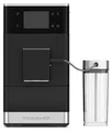 Produktbild: KitchenAid 5KES8454EBM, Espressomaschine, 1,8 l, Kaffeebohnen, Eingebautes Mahlwerk, Silber, Schwarz