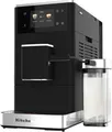 Produktbild: KitchenAid KF4 Kaffeevollautomat, Advanced AutoMilk, IntelliGrind-Mahlwerk, 15+ Rezepte, Farbdisplay, Iced Coffee, 15-18 Bar Druck, Mattschwarz