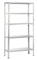 Produktbild: SCHULTE Regalwelt Steckregal, 65 kg Tragkraft, 190x100x40 cm (HxBxT), verzinkt