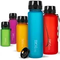 Produktbild: 720°DGREE Trinkflasche 1l Sport “uberBottle“ softTouch +Sieb - BPA-Frei - Wasserflasche für Uni, Arbeit, Fitness, Fahrrad, Outdoor, Job - Sportflasche aus Tritan - Leicht, Stoßfest, Wiederverwendbar