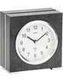Produktbild: AMS 5152 Tischuhr Funk anthrazit mit Aluminium